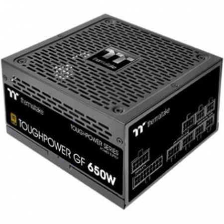 Fuente de alimentacion atx 650w thermaltake toughpower gf 80 gold -  full modular -  ventilador 140mm