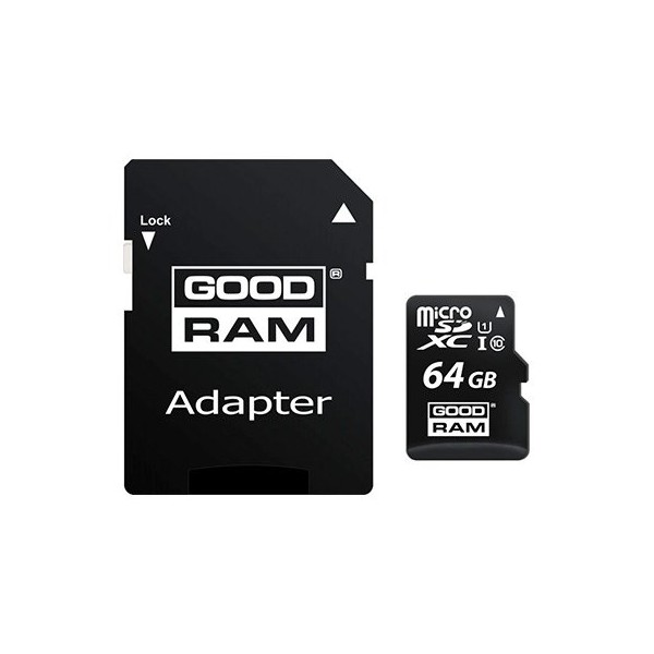 Goodram micro mem sd 64gb m1aa cl10 uhs - i槖