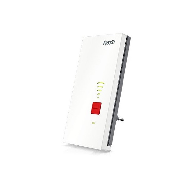 Repetidor wifi - extensor de cobertura fritz! 2400mbps - mesh - lan gigabit - bajo consumo - wps