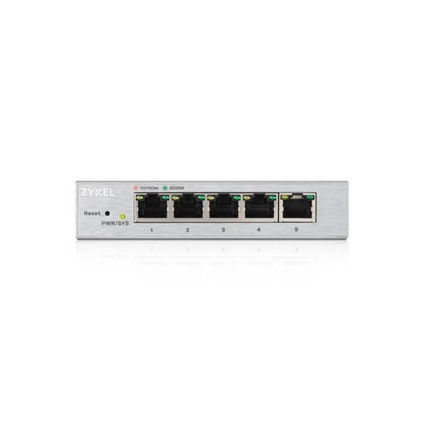 Switch 5 puertos zyxel - gestionable - full duplex 10 - 100 - 1000