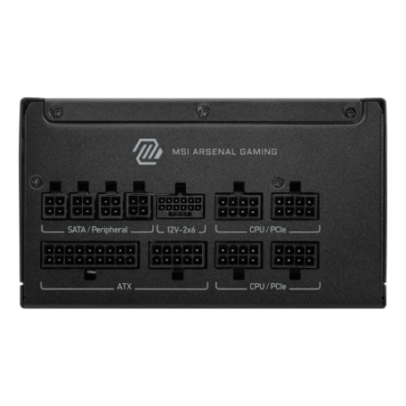Fuente alimentacion msi mag a850gls pcie5 gaming atx 850w