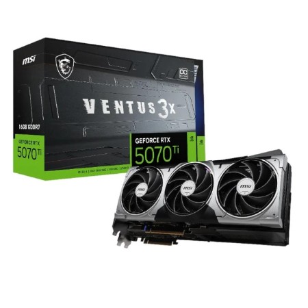 Tarjeta grafica msi rtx 5070ti ventus 3x oc 16gb gddr7