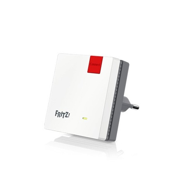 Repetidor wifi - extensor de cobertura fritz! 600mbps - mesh - mimo 2x2 - mps - bajo consumo
