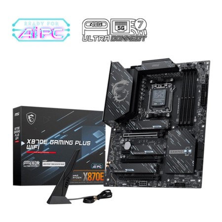 MSI Placa Base X870E GAMING PLUS WIFI DDR5 ATX