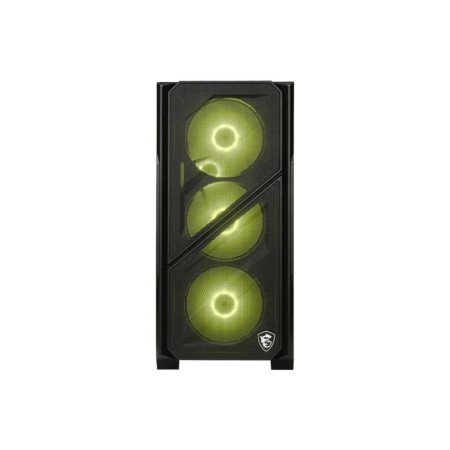 Caja ordenador gaming msi mag forge m110r airflow matx negra