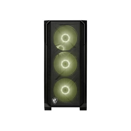 Caja ordenador gaming msi mag forge m120r airflow matx argb cristal templado negra