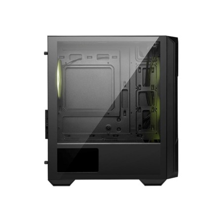 Caja ordenador gaming msi mag forge m120r airflow matx argb cristal templado negra