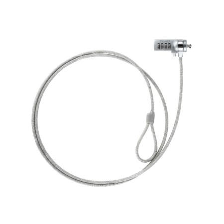 Cable seguridad tooq combinacion 1.5m ranura kensington