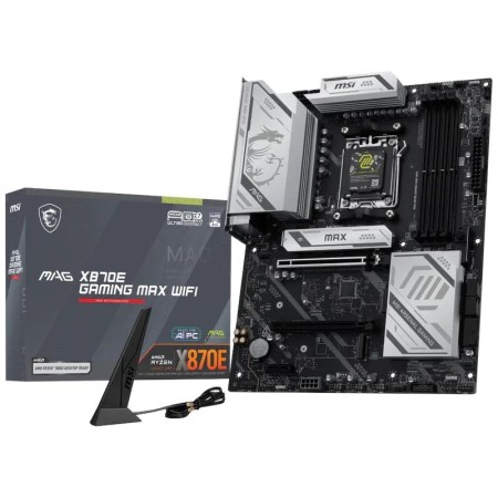 Placa base msi mag x870e gaming max wifi am5 atx - 4x ddr5