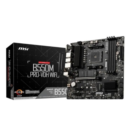 Placa base msi b550m - p matx am4 - 4x ddr4