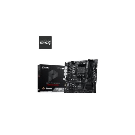 Placa base msi b550m - p matx am4 - 4x ddr4