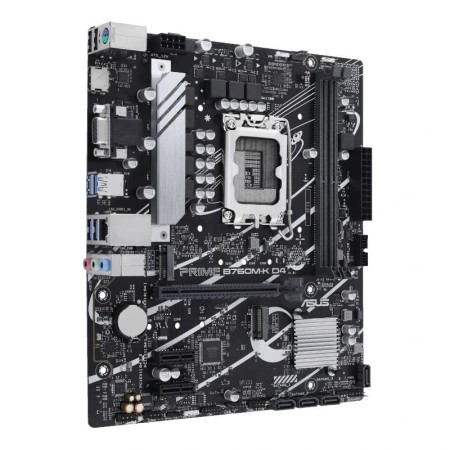 Placa Base Asus Prime B760M-K D4 Socket 1700/ DDR4/ PCIe 4.0/ Micro ATX