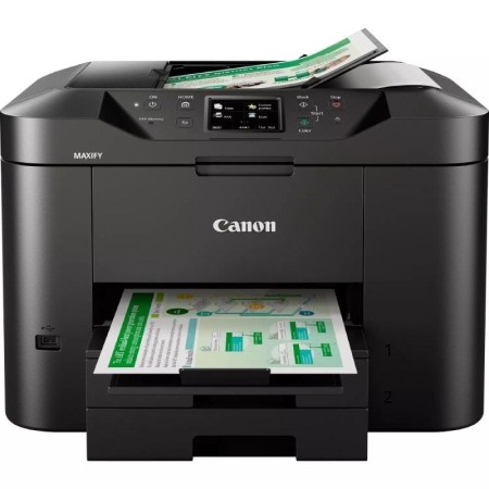 Multifunción Canon MAXIFY MB2750 WiFi/ Fax/ Dúplex/ Negra