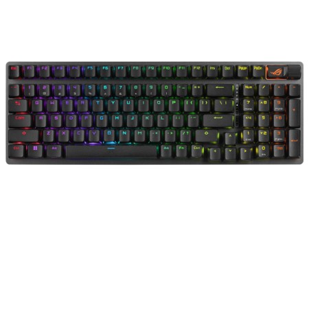 Teclado gaming asus rog strix scope ii 96 inalambrico rgb negro