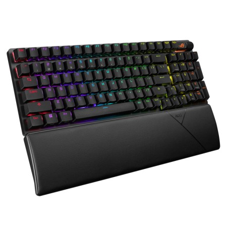 Teclado gaming asus rog strix scope ii 96 inalambrico rgb negro