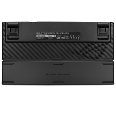 Teclado gaming asus rog strix scope ii 96 inalambrico rgb negro