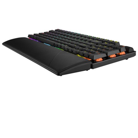 Teclado gaming asus rog strix scope ii 96 inalambrico rgb negro