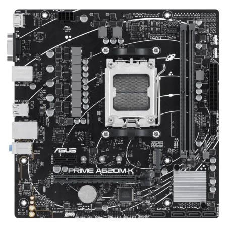 Placa Base Asus Prime A620M-K Socket AM5/ DDR5/ PCIe 4.0/ Micro ATX