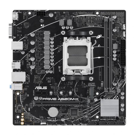 Placa Base Asus Prime A620M-K Socket AM5/ DDR5/ PCIe 4.0/ Micro ATX