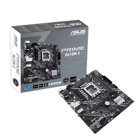 Placa Base Asus Prime H610M-E-CSM/ Socket 1700/ DDR5/ PCIe 4.0/ Micro ATX