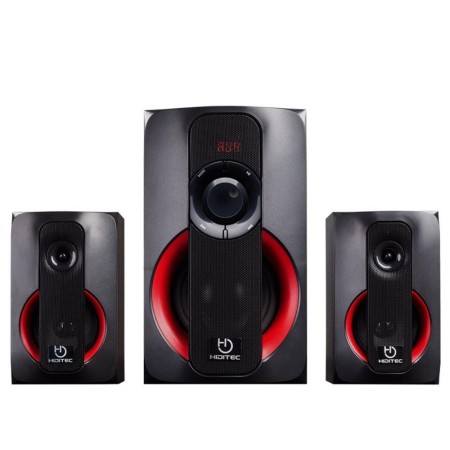 Altavoces hiditec 2.1 multimedia h400 80w bluetooth usb sd radio