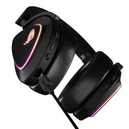Auriculares gaming asus rog delta ii inalambrico negro
