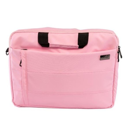 Maletin nilox style para portatil 15.6 pulgadas rosa
