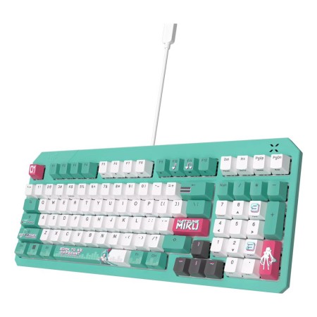 Teclado asus tuf gaming k3 gen ii hatsune miku edition rgb