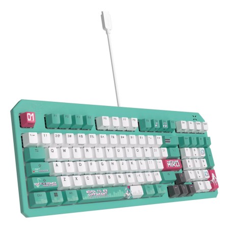 Teclado asus tuf gaming k3 gen ii hatsune miku edition rgb