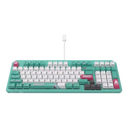 Teclado asus tuf gaming k3 gen ii hatsune miku edition rgb