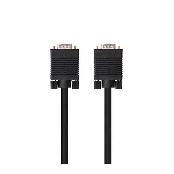 Cable svga hdb15 nanocable 1.8m -  macho - macho -  negro