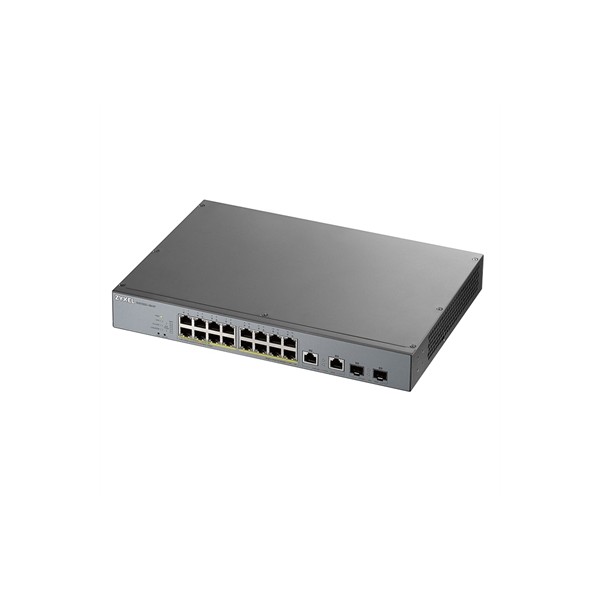 Switch 16 puertos zyxel gs1350 - 18hp - eu0101f 100 - 1000mbps