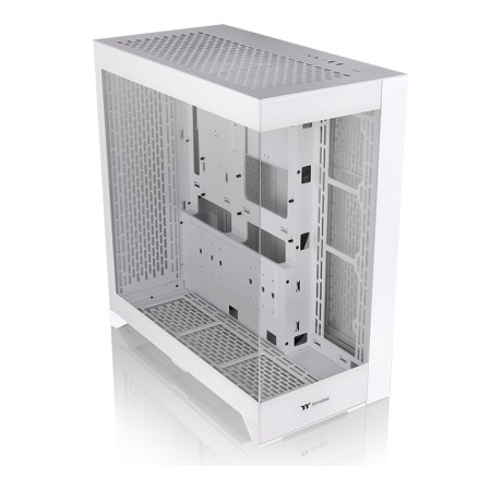 Caja ordenador gaming thermaltake cte e600 mx atx cristal templado blanca