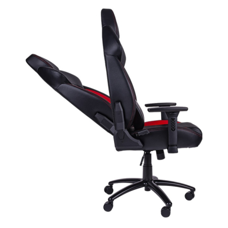 Silla gaming thermaltake v comfort negro - rojo 135º
