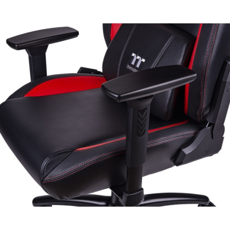 Silla gaming thermaltake v comfort negro - rojo 135º