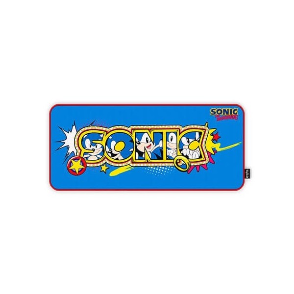 Alfombrilla energy sistem sonic gaming xxl 900mm x 400mm -  polyester -  base antideslizante