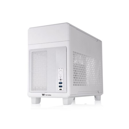 Caja ordenador gaming thermaltake tr100 matx blanco