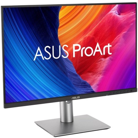 Monitor Profesional Asus ProArt Display PA248QFV 24.1″/ WUXGA/ Multimedia/ Regulable en altura/ Negro y Plata