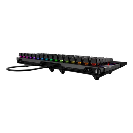 Teclado gaming asus rog falcata inalambrico rgb negro ingles