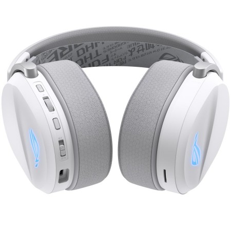 Auriculares gaming asus rog pelta inalambrico blanco