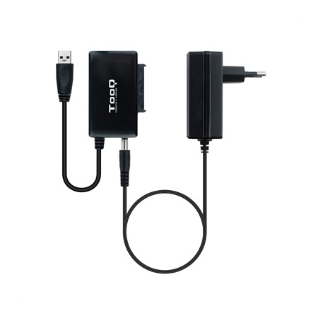 Adaptador usb 3.0 tooq para discos 2.5 pulgadas - 3.5 pulgadas