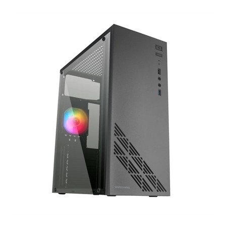 Caja ordenador mars gaming mc100 atx usb 3.0 1 x 90mm frgb negro