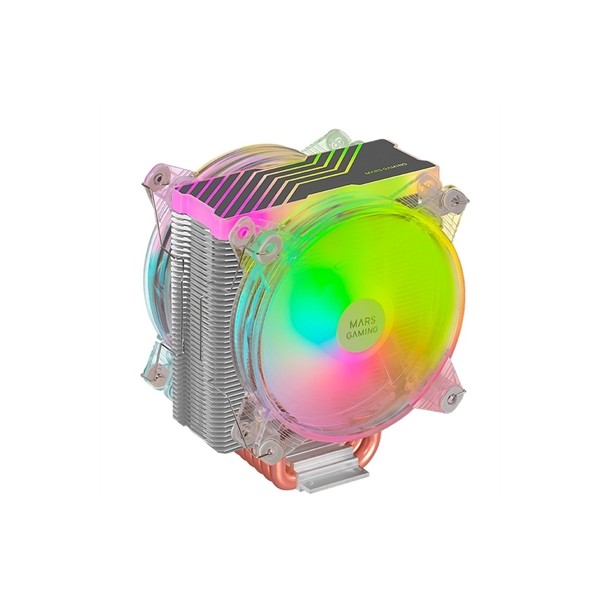 Ventilador disipador cpu mars gaming mcpu66 120mm argb