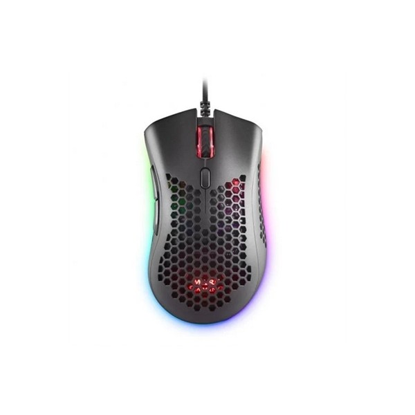Mouse raton mars gaming optico usb 7 botones 32000ppp rgb negro