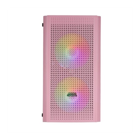 Caja ordenador mars gaming mc300 rosa micro atx 1 x usb 3.0 2 x usb 2.0 3 x 120mm frgb