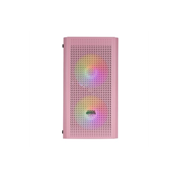 Caja ordenador mars gaming mc300 rosa micro atx 1 x usb 3.0 2 x usb 2.0 3 x 120mm frgb