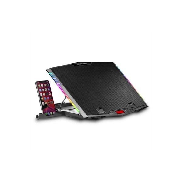 Base de refrigeracion mars gaming mnbc5 para portatil hasta 17.3 pulgadas