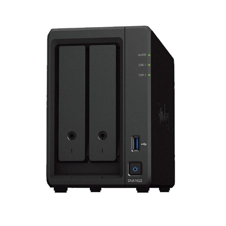 Grabador digital synology dva1622 nvr 4k ia