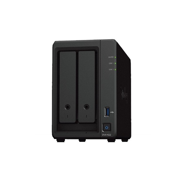 Grabador digital synology dva1622 nvr 4k ia