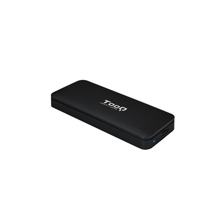 Caja externa tooq tqe - 2280b para ssd m.2 usb tipo c negro
